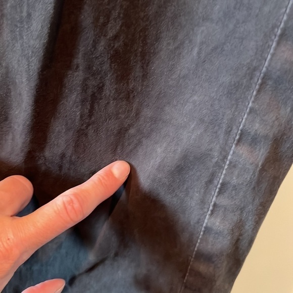 ADRIANO Goldschmied The Graduate tailored leg soft Jean pants dark gray 36x32 - Picture 17 of 17